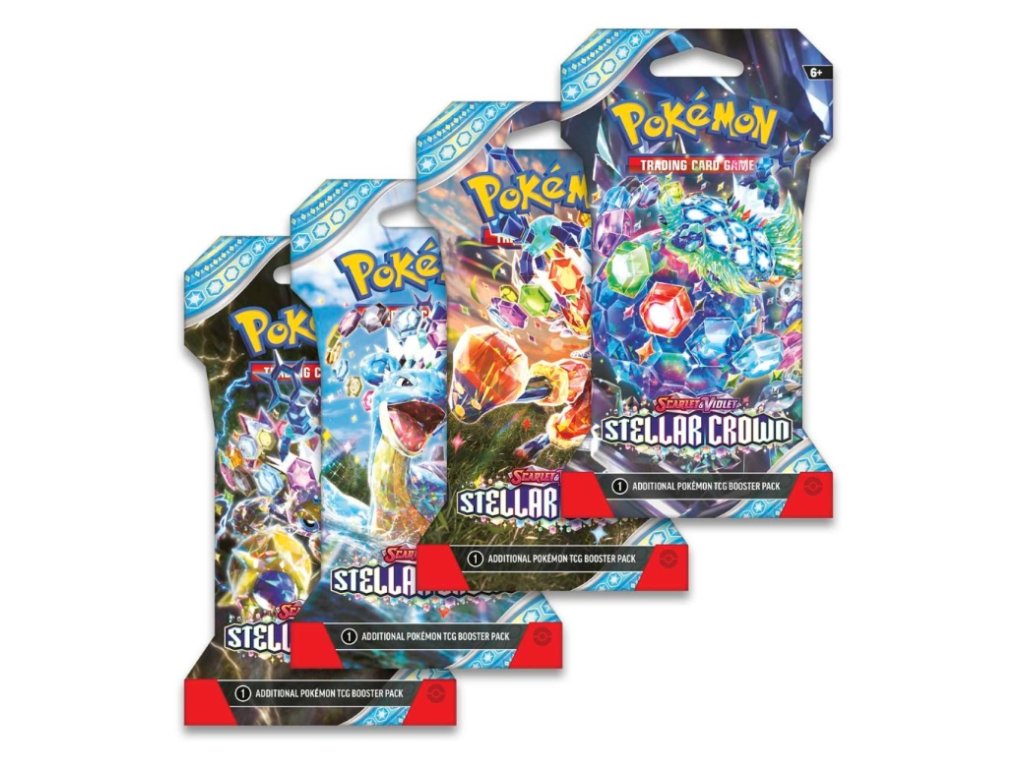 Stellar Crown Sleeved Booster Pack