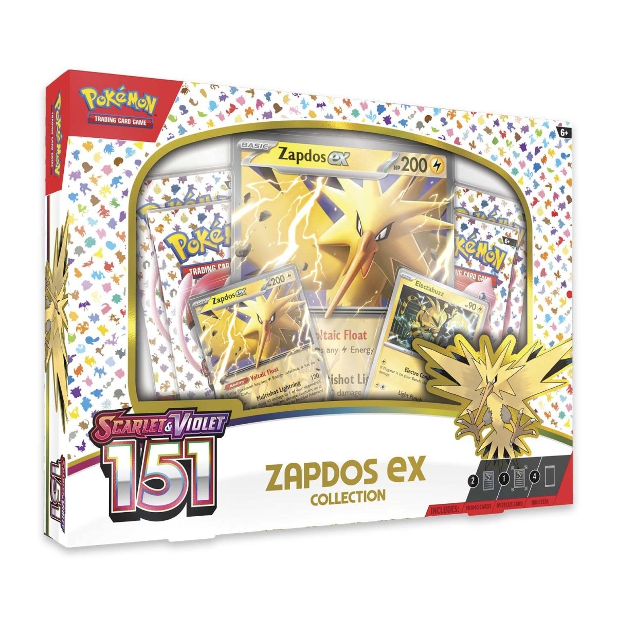 Pokemon TCG Scarlet & Violet 151 Collection Zapdos ex