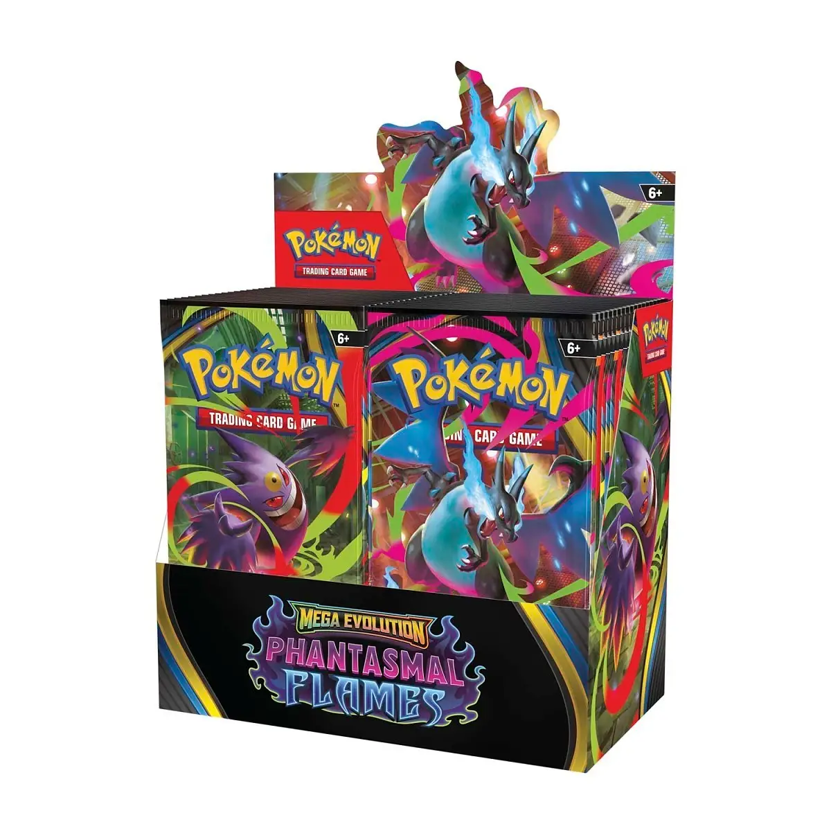 Pokemon TCG Mega Evolution Phantasmal Flames Booster Display Box (36 Packs)