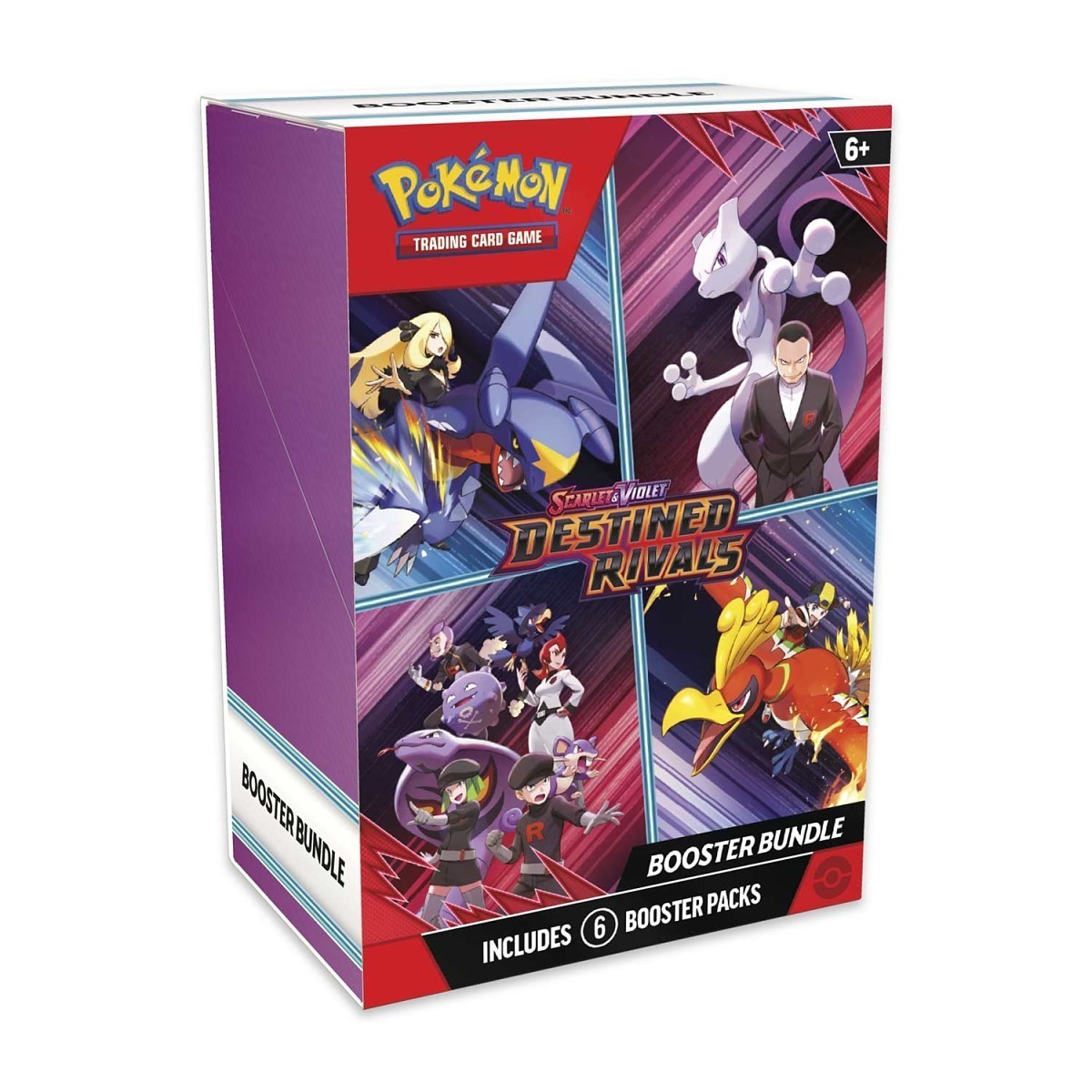 Pokemon TCG Scarlet & Violet Destined Rivals Booster Bundle (6 Packs)