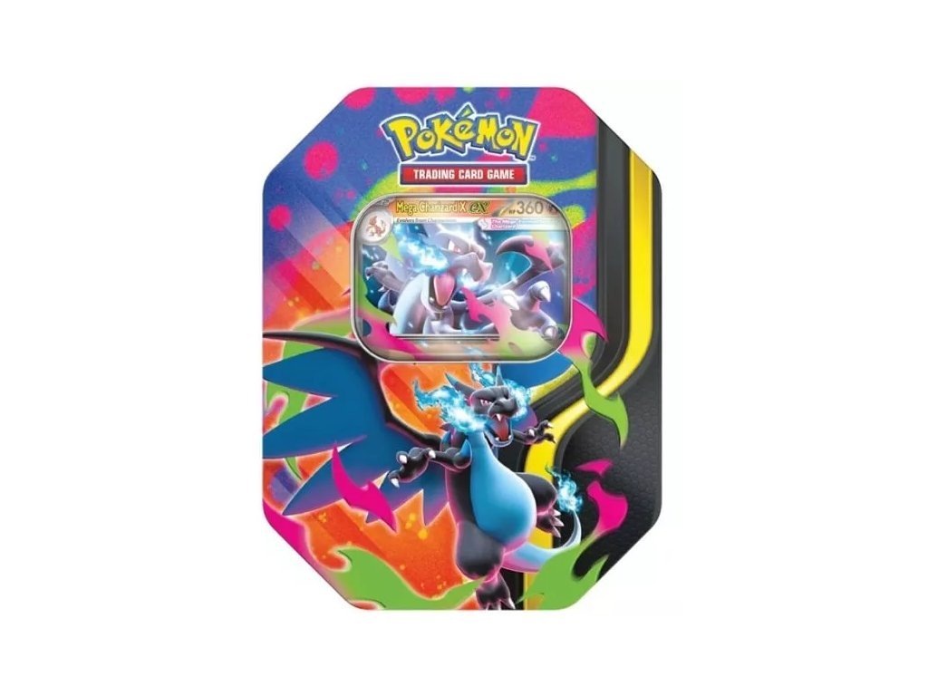 Pokémon TCG - Mega Charizard X ex - Tin
