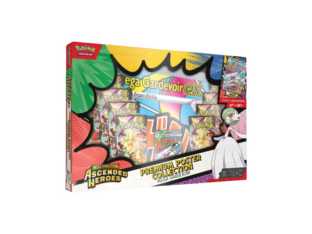 Pokémon TCG - Ascended Heroes - Premium Poster Collection - Mega Gardevoir